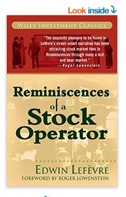 reminiscences of a stock operater by jessie livermore. 
